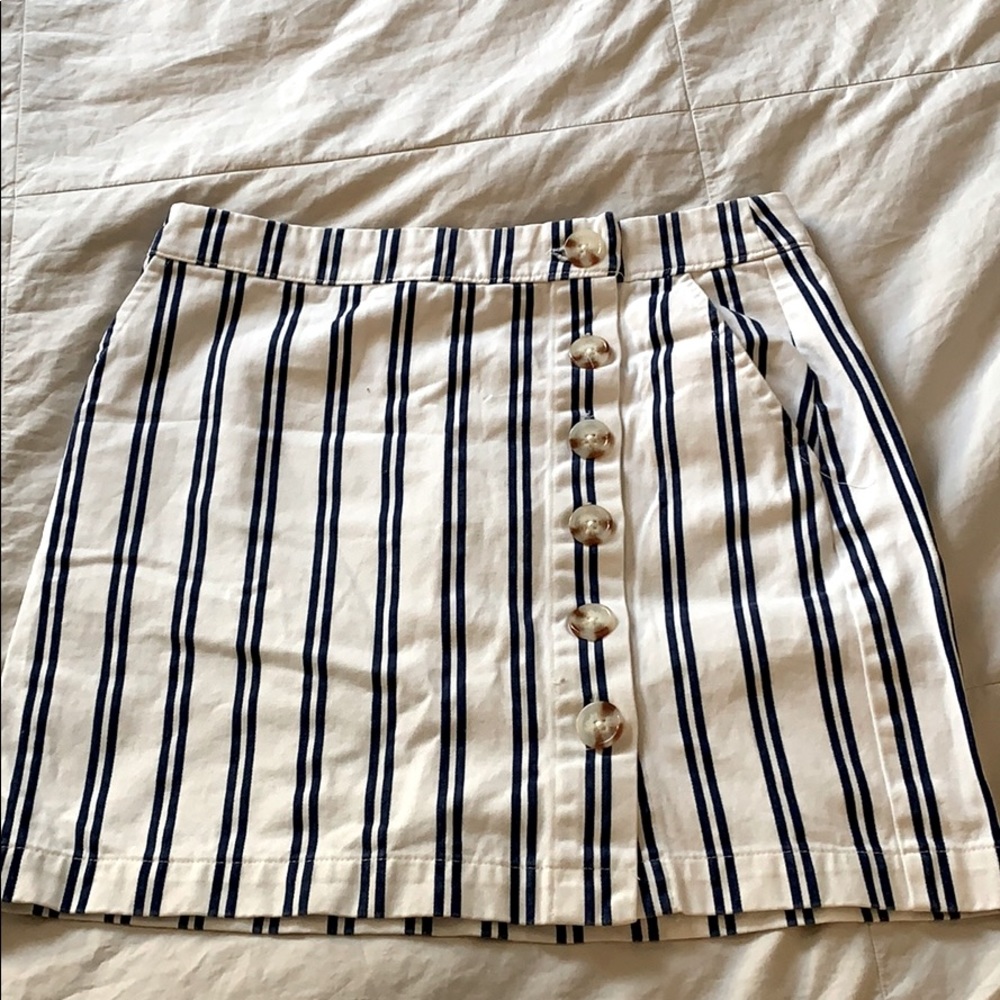 Striped skirt